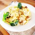 高校生の☆豆乳チキンクリームパスタ