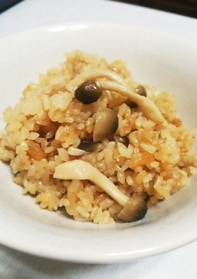 簡単しめじの炊き込みご飯-レシピのメイン写真
