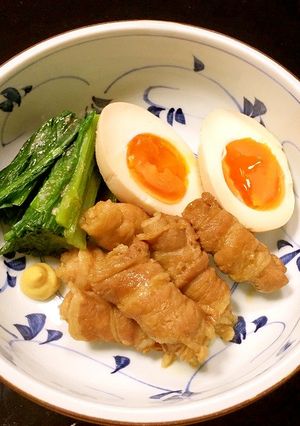 ぐるぐる巻き豚の角煮風　-レシピのメイン写真
