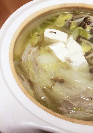 簡単で美味しい★白菜のミルフィーユ鍋-レシピのメイン写真