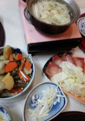 血管プラークダイエット615（鰤しゃぶ）-レシピのメイン写真