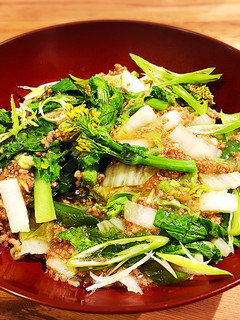 菜の花香る中華うどん-レシピのメイン写真