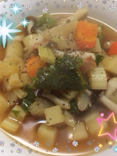 具だくさん*セロリスープ-レシピのメイン写真