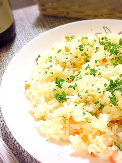 炊飯器で簡単!我が家のバターライス♪-レシピのメイン写真
