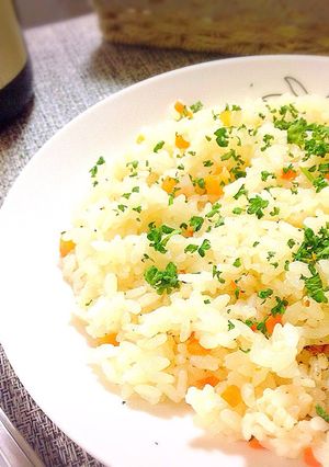 炊飯器で簡単！我が家のバターライス♪-レシピのメイン写真