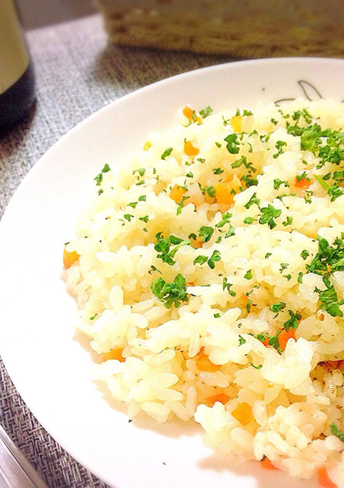 炊飯器で簡単！我が家のバターライス♪-レシピのメイン写真