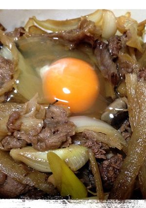 シャキシャキ!ごぼう入り牛丼-レシピのメイン写真