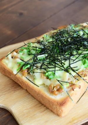 栄養満点★納豆じゃこチーズトースト-レシピのメイン写真