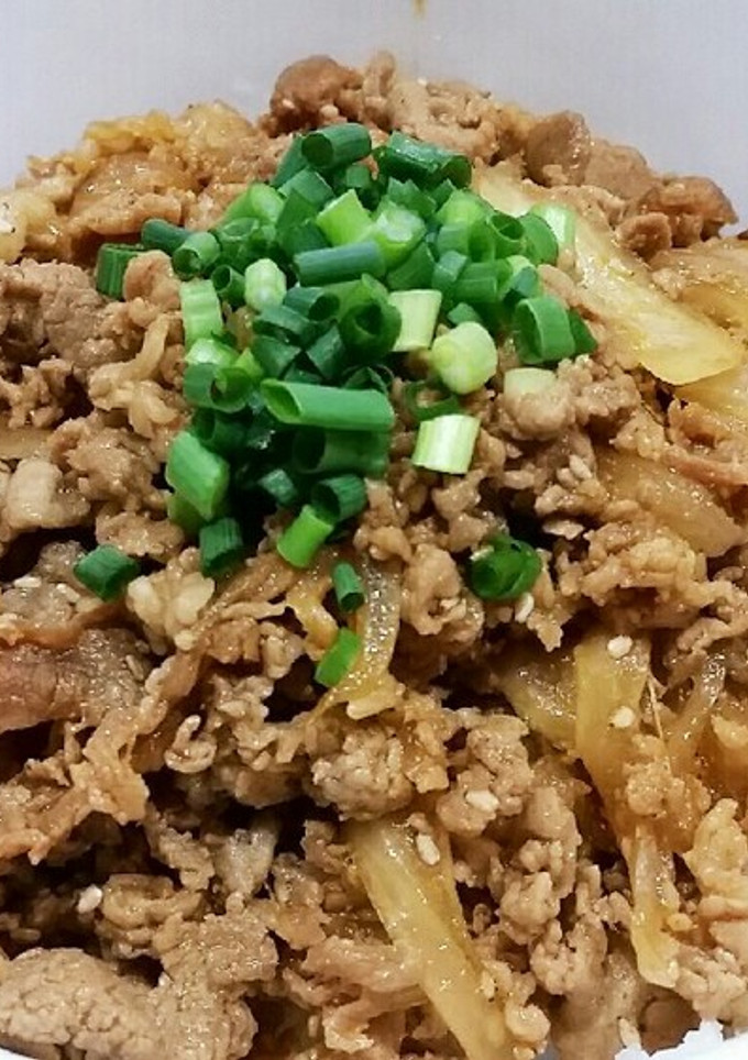 簡単❤プルコギ風の豚丼♪-レシピのメイン写真