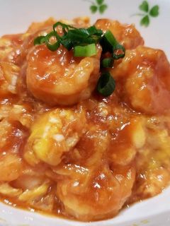 ふわふわ卵❤えびチリ丼♪-レシピのメイン写真