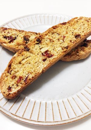 チョコレートとクランベリーのビスコッティ-レシピのメイン写真