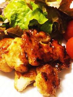 鶏胸肉のくわ焼き-レシピのメイン写真