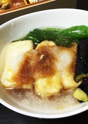 簡単たっぷり大根おろしの、揚げ出し豆腐-レシピのメイン写真