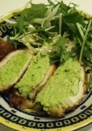 ずんだピカタ-レシピのメイン写真