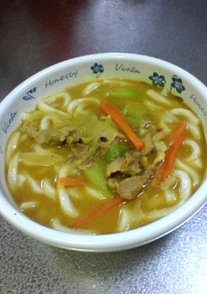 我が家の定番☆カレーうどん-レシピのメイン写真
