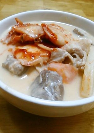 豚キムチの粕汁-レシピのメイン写真