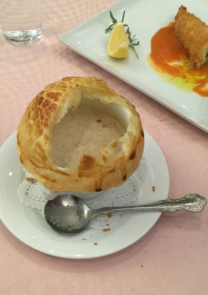 11.キノコのクリームポタージュパイ包み-レシピのメイン写真