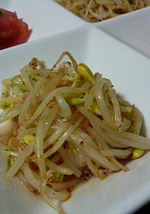 しゃきしゃき！がっつり豆もやしのナムル-レシピのメイン写真