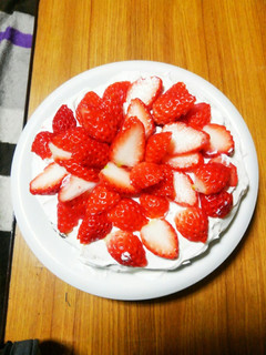 カステラでイチゴケーキ-レシピのメイン写真