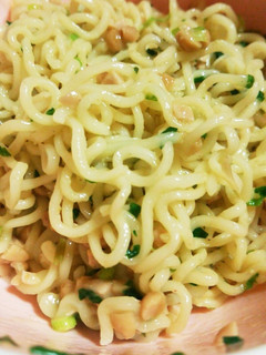 サッポロ一番塩ラーメンのネギ納豆-レシピのメイン写真