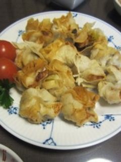 里芋のシュウマイ包み揚げ-レシピのメイン写真