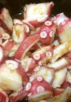 タコの生姜酢醤油和え-レシピのメイン写真