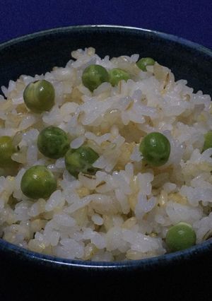 玄米、押し麦入り☆豆ご飯-レシピのメイン写真