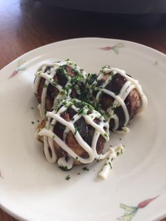 お好み焼き粉で海鮮たこ焼き-レシピのメイン写真