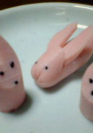 魚肉ソーセージの飾り切り-レシピのメイン写真