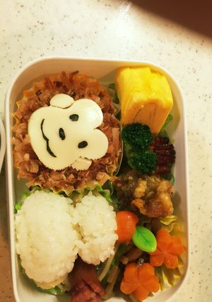 おさるさんお弁当♡-レシピのメイン写真