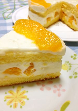 オレンジココナッツチーズケーキ-レシピのメイン写真