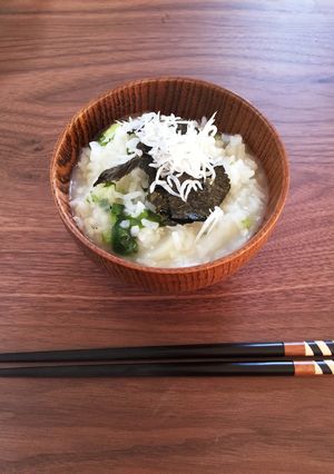 残りご飯で簡単七草がゆ風雑炊-レシピのメイン写真