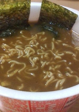 インスタントカレーラーメン♪-レシピのメイン写真