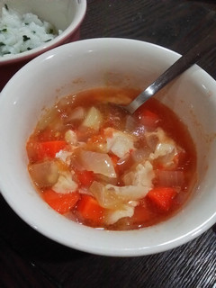 簡単ころころ野菜スープ★朝食に離乳食にも-レシピのメイン写真