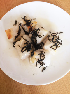 お餅アレンジ!塩昆布餅-レシピのメイン写真