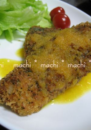 シイラのフライ～にんじんソースかけ～-レシピのメイン写真