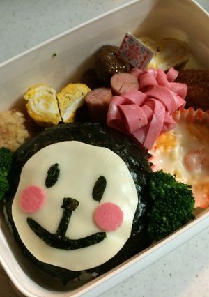 申年 サルキャラ弁当-レシピのメイン写真