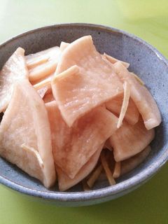 母から教わった大根の漬け物生姜風味-レシピのメイン写真