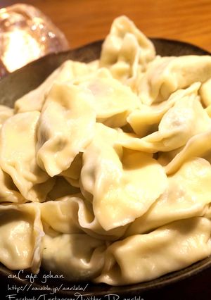 簡単激ウマ!つるるん*皮から手作り水餃子-レシピのメイン写真