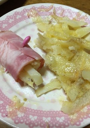 お弁当に！時短ベーコンポテト巻き-レシピのメイン写真