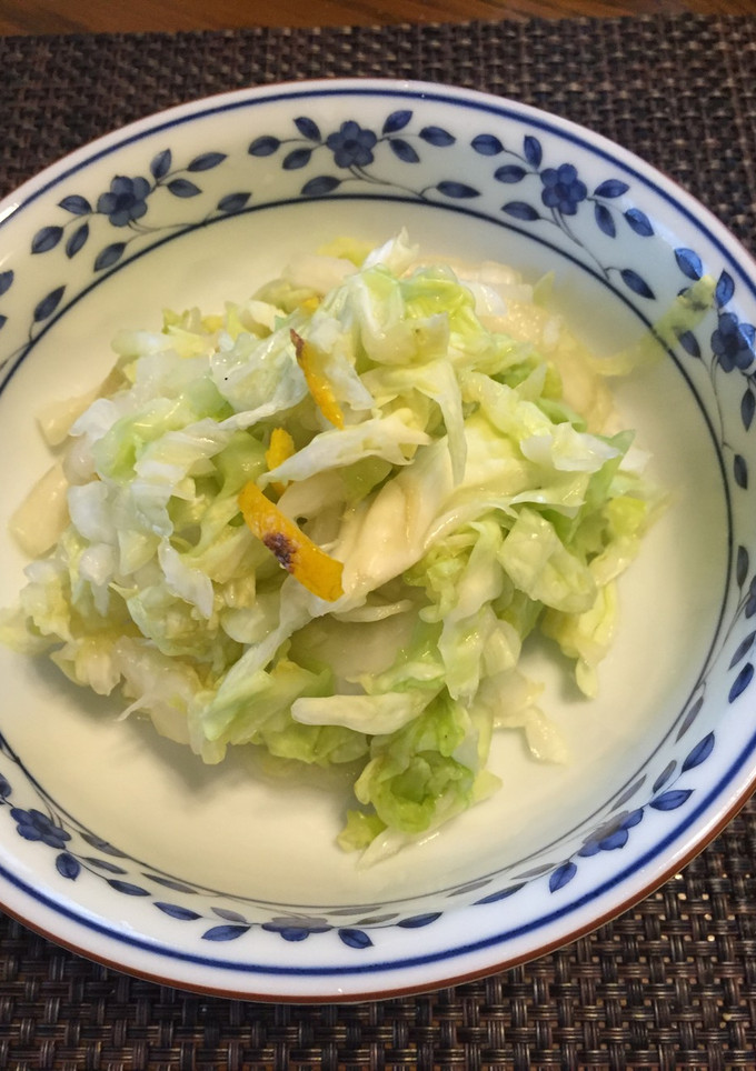 簡単　キャベツの漬け物-レシピのメイン写真