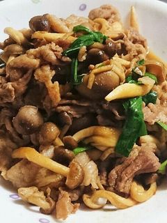 しめじ◎豚肉の炒め物-レシピのメイン写真