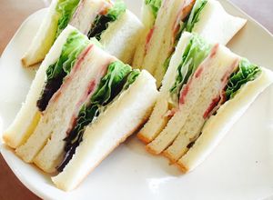 ベーコンレタスのシンプルサンドイッチ☆-レシピのメイン写真