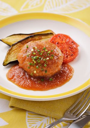 玉ねぎとレモンソースの和風ハンバーグ-レシピのメイン写真
