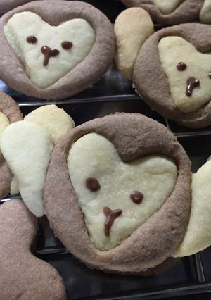 おサルのクッキー-レシピのメイン写真