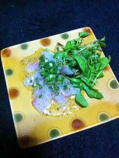 真鯛のカルパッチョ-レシピのメイン写真