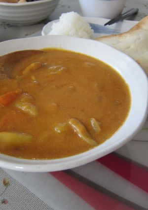 クリームシチューリメイク　インド風カレー-レシピのメイン写真