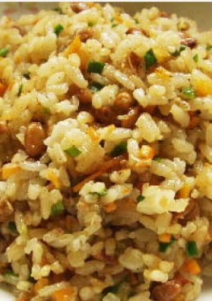 だいっっっすき♡ずぼら納豆チャーハン-レシピのメイン写真