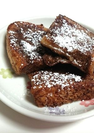 チョコフレンチトースト-レシピのメイン写真