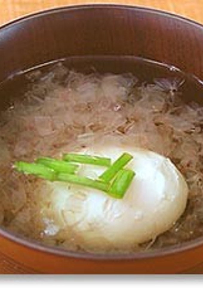 簡単！お月さまのお吸い物-レシピのメイン写真